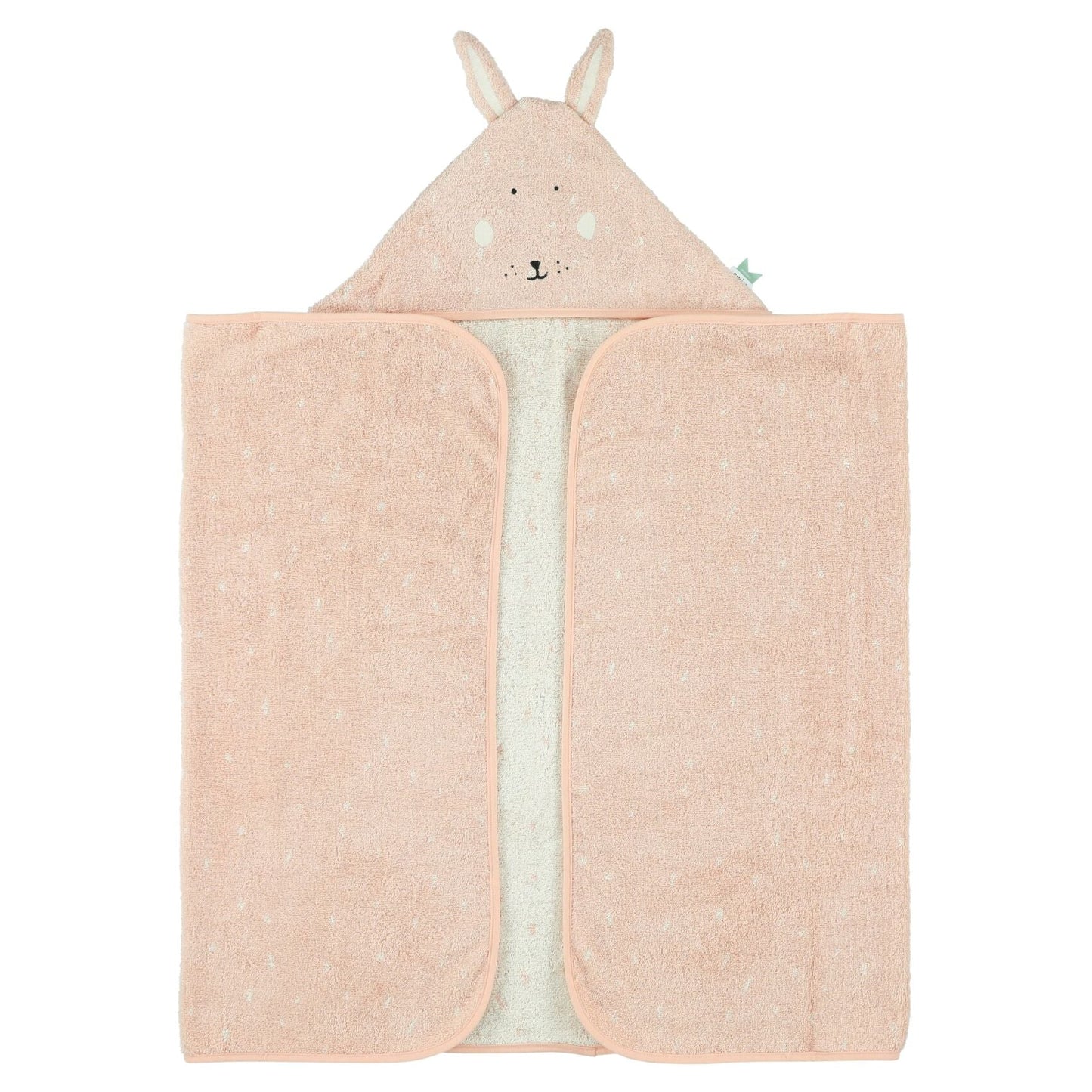 Serviette à capuche | 75X75cm - Mme.Lapin
