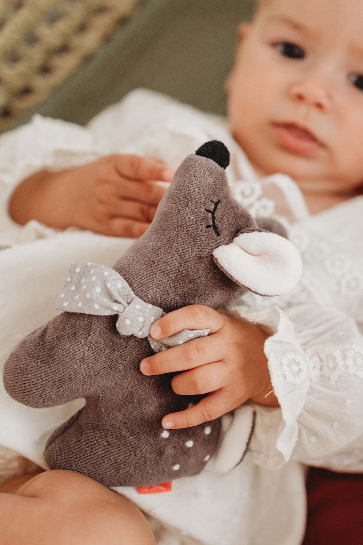 Lot de 3 Mini jouets à saisir faon (8x)