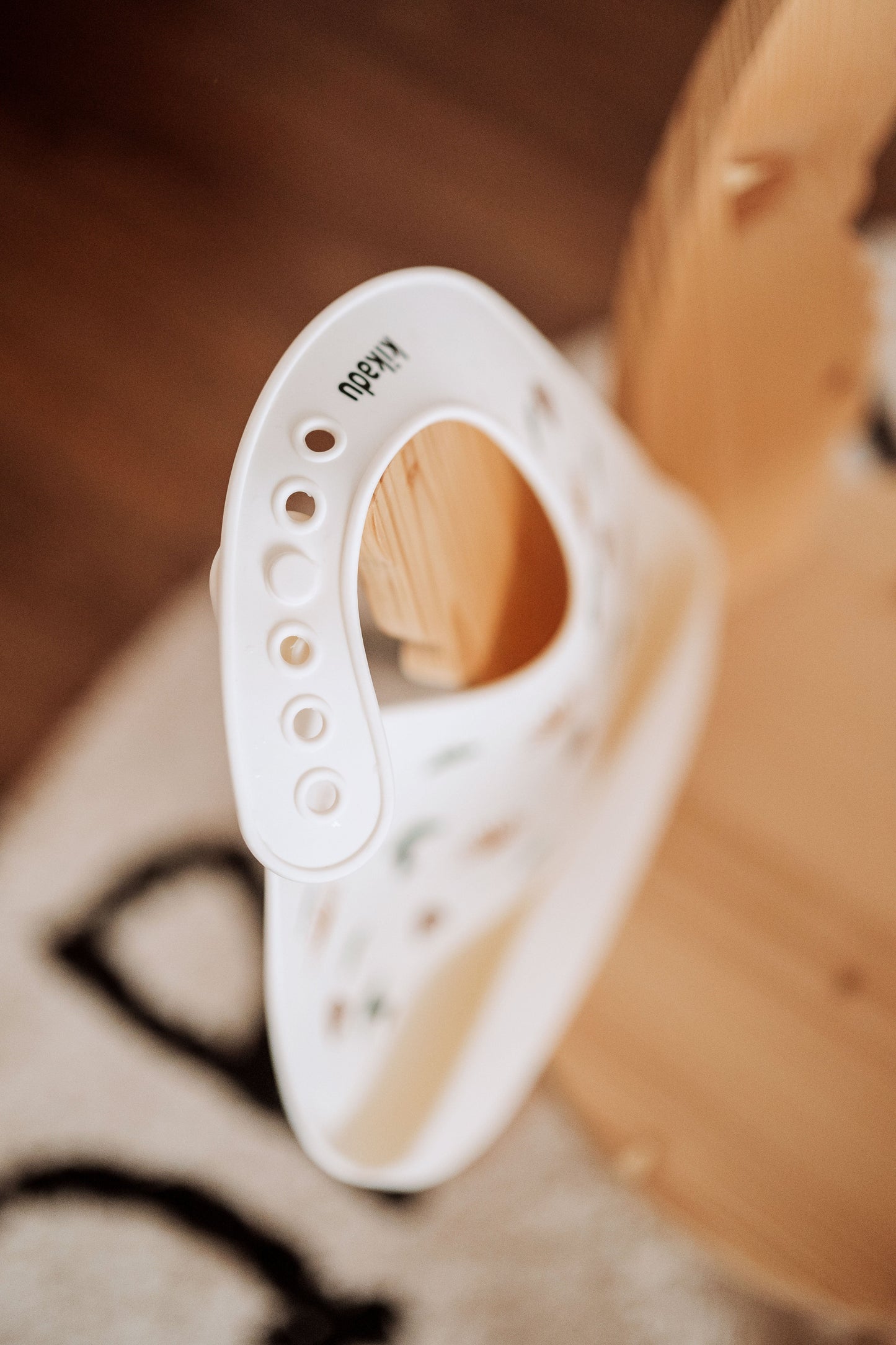 Lot de 3 Bavoirs silicone Giraffe Nature