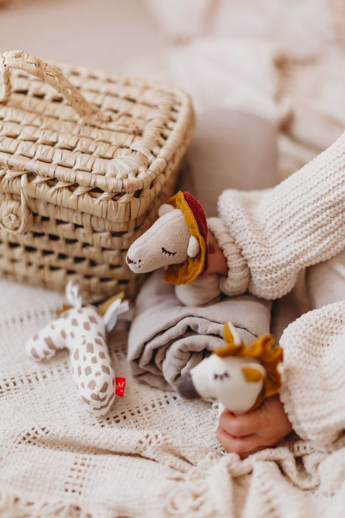 Lot de 3 Mini Jouets de saisie Zèbre