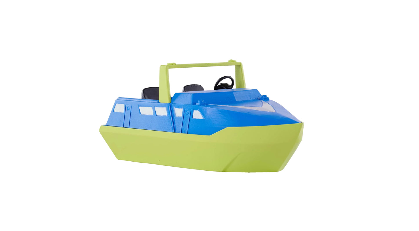 Lot de 2 Bateaux en bioplastique