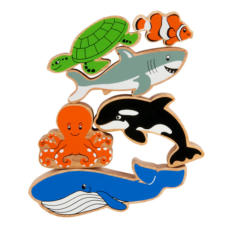 Sac 6 animaux de la mer