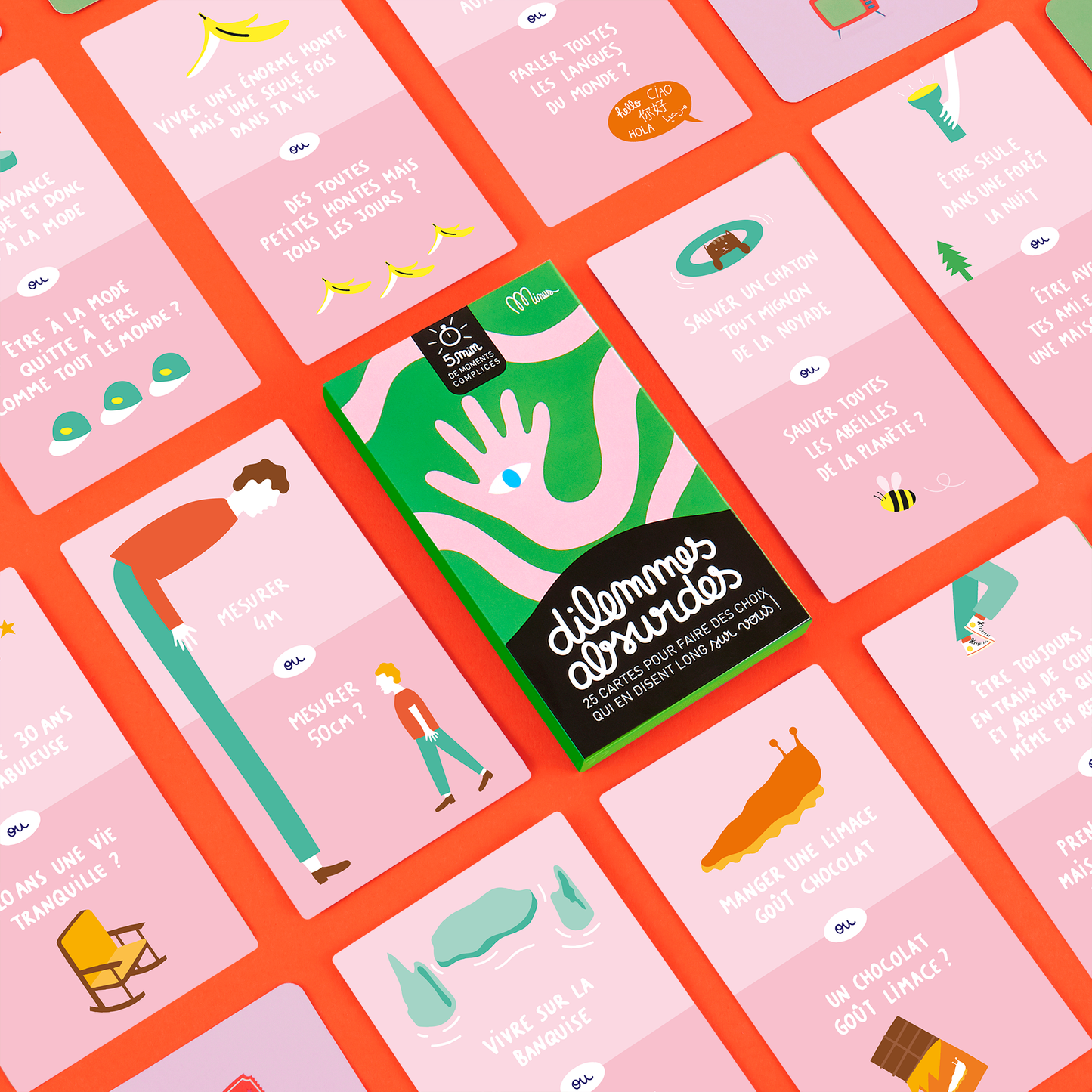 - Dilemmes absurdes - 25 cartes pour faire des choix absurdes par :