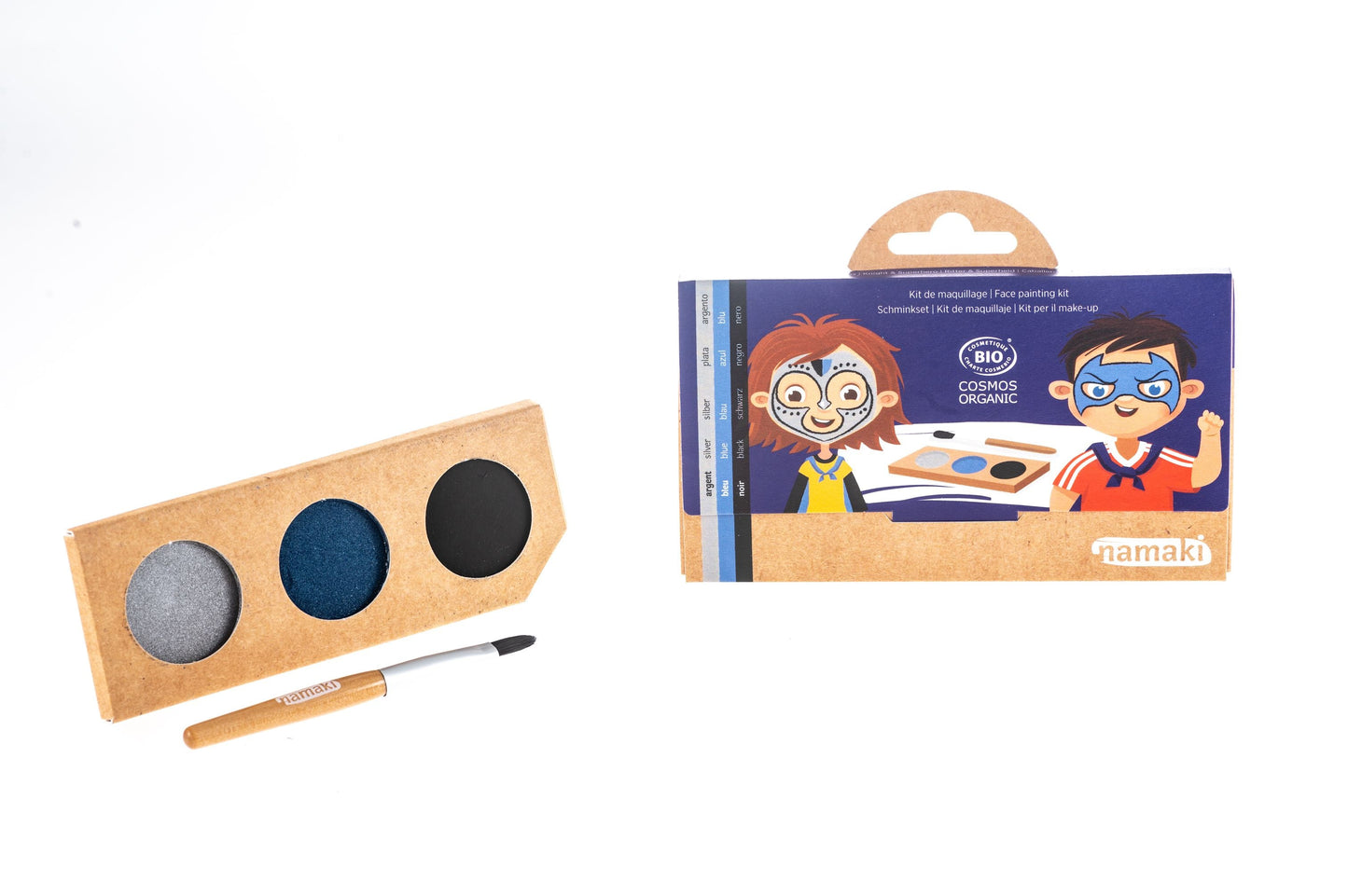 Kit de maquillage 3 couleurs Chevalier & Superhéros