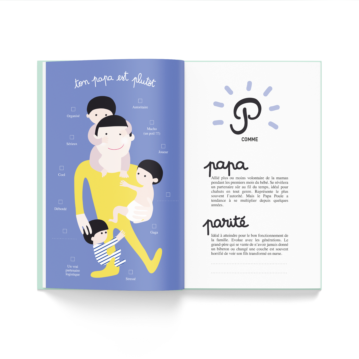 Ta 1ère année de A à Z - Cahier de naissance