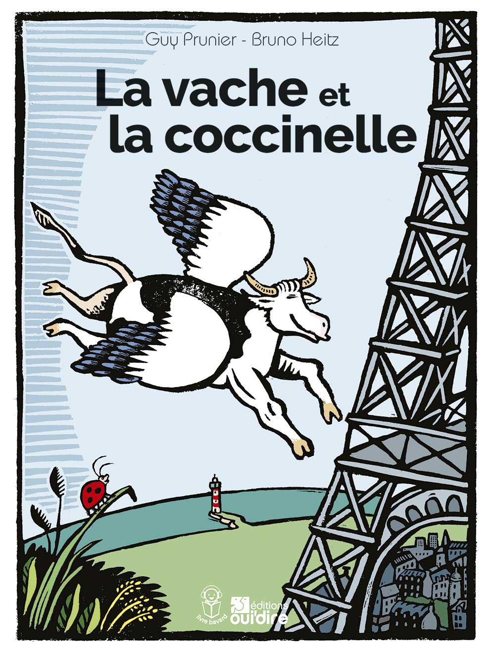 Livre Bavard - La vache et la coccinelle