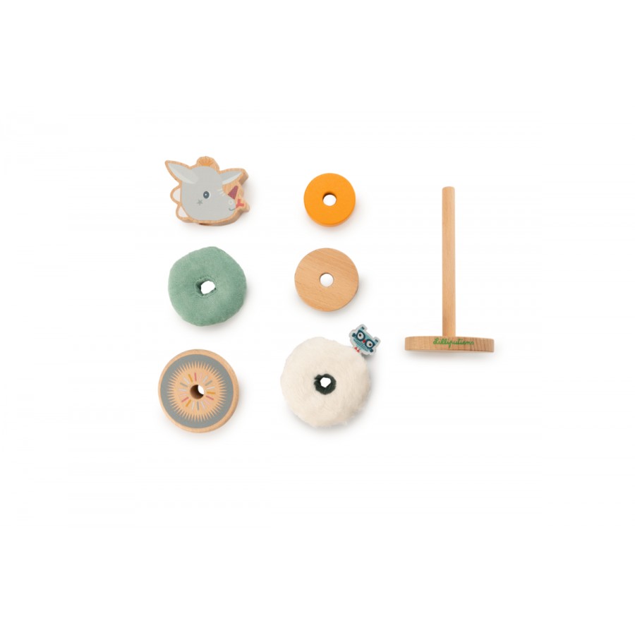 Lot de 2 Pyramides à empiler Joe