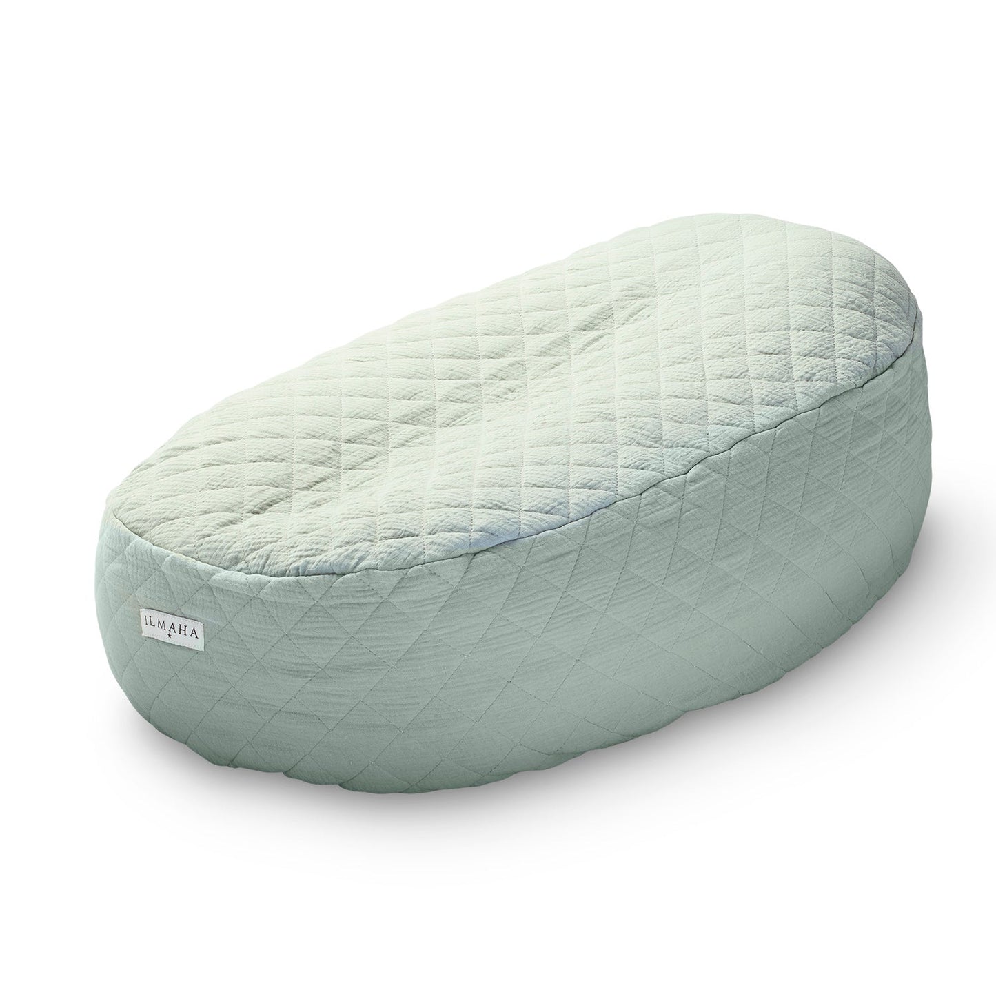 Housse Relax pour coussin d’allaitement matelassé | Vert océan