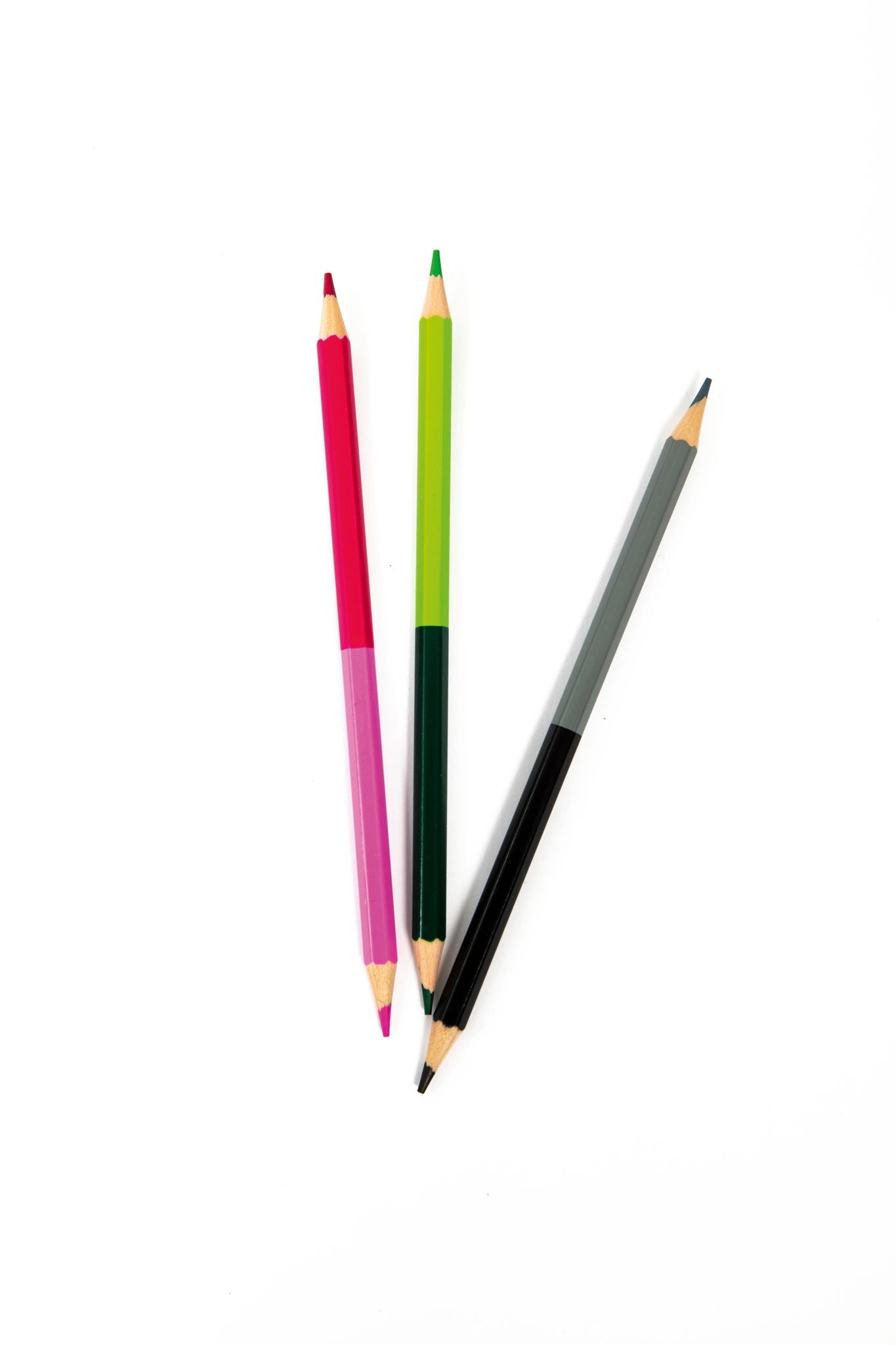 Tube de 12 crayons de couleur double pointes