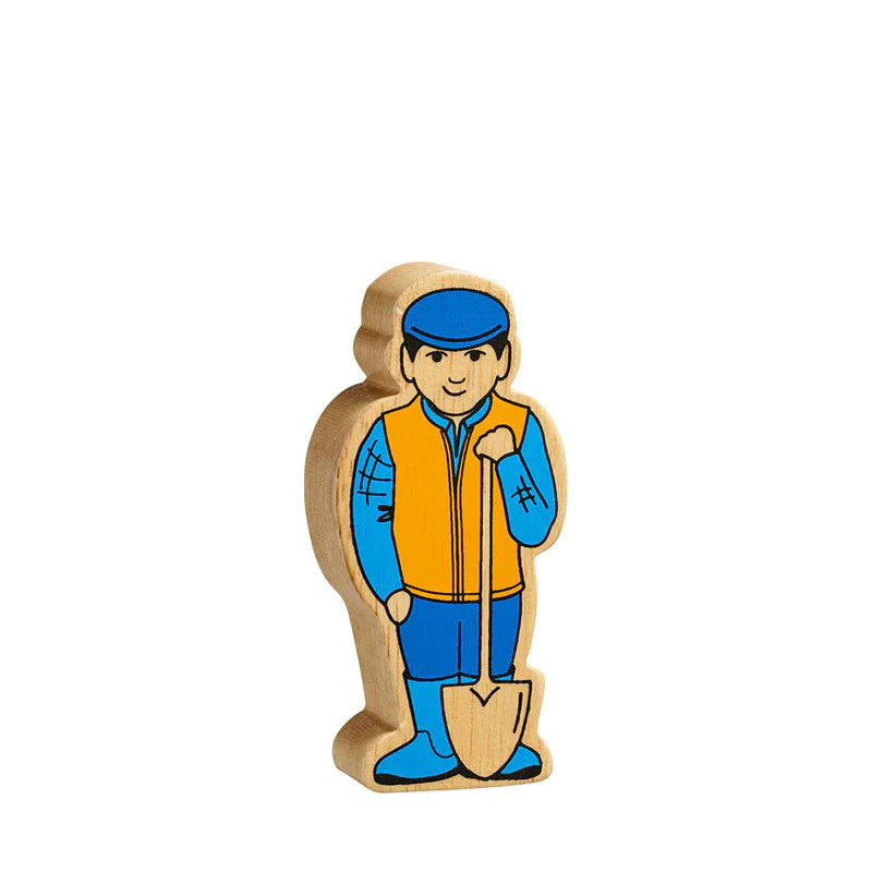 Fermier bois naturel peint