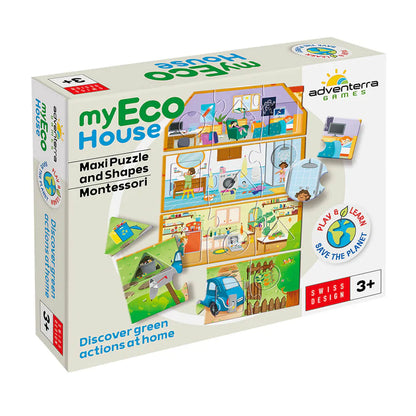My Eco House - Maxi Puzzle Montessori