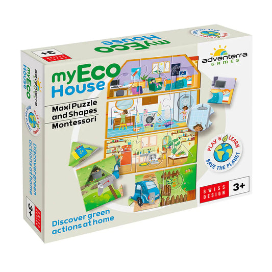 My Eco House - Maxi Puzzle Montessori