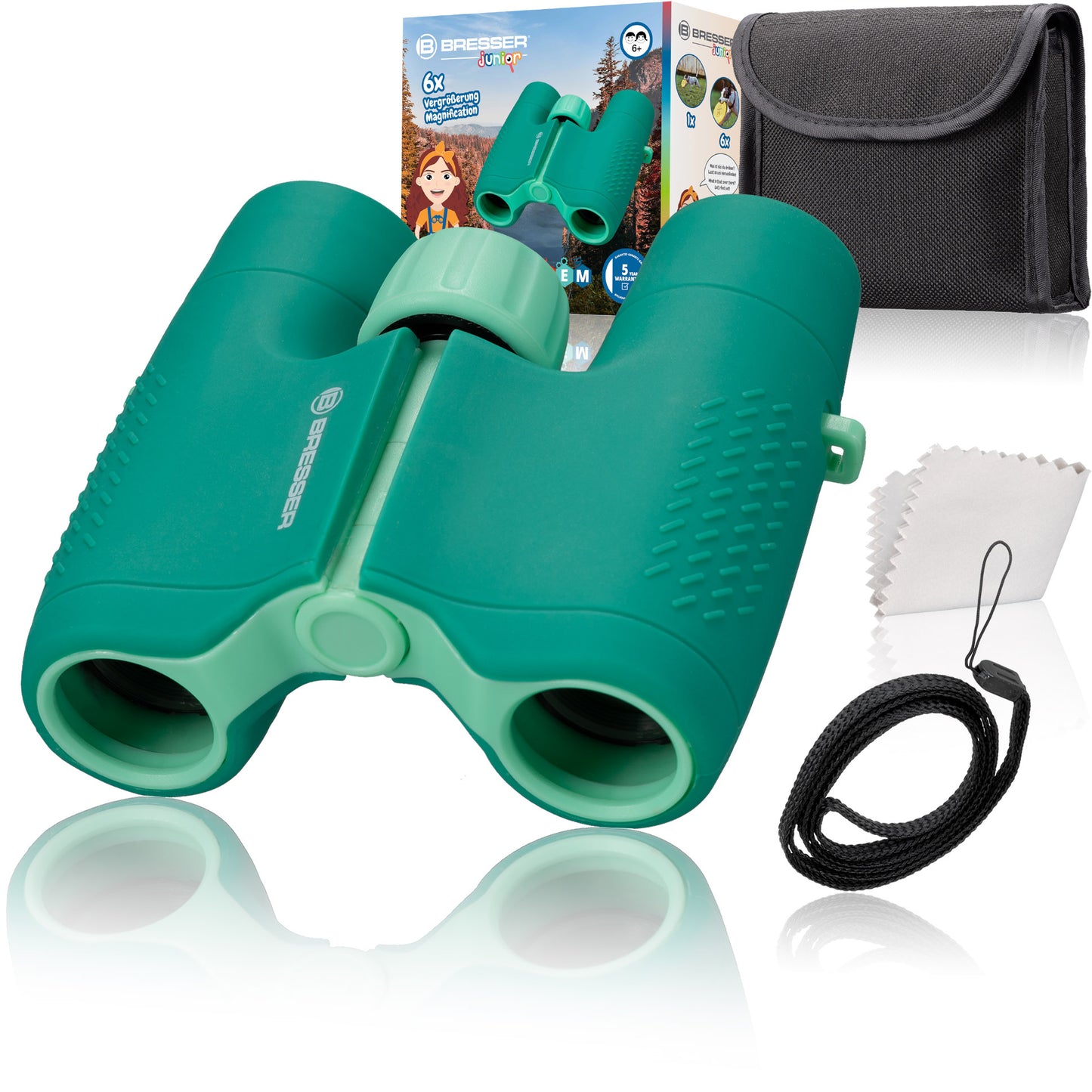 Jumelles enfant 6x21 vert