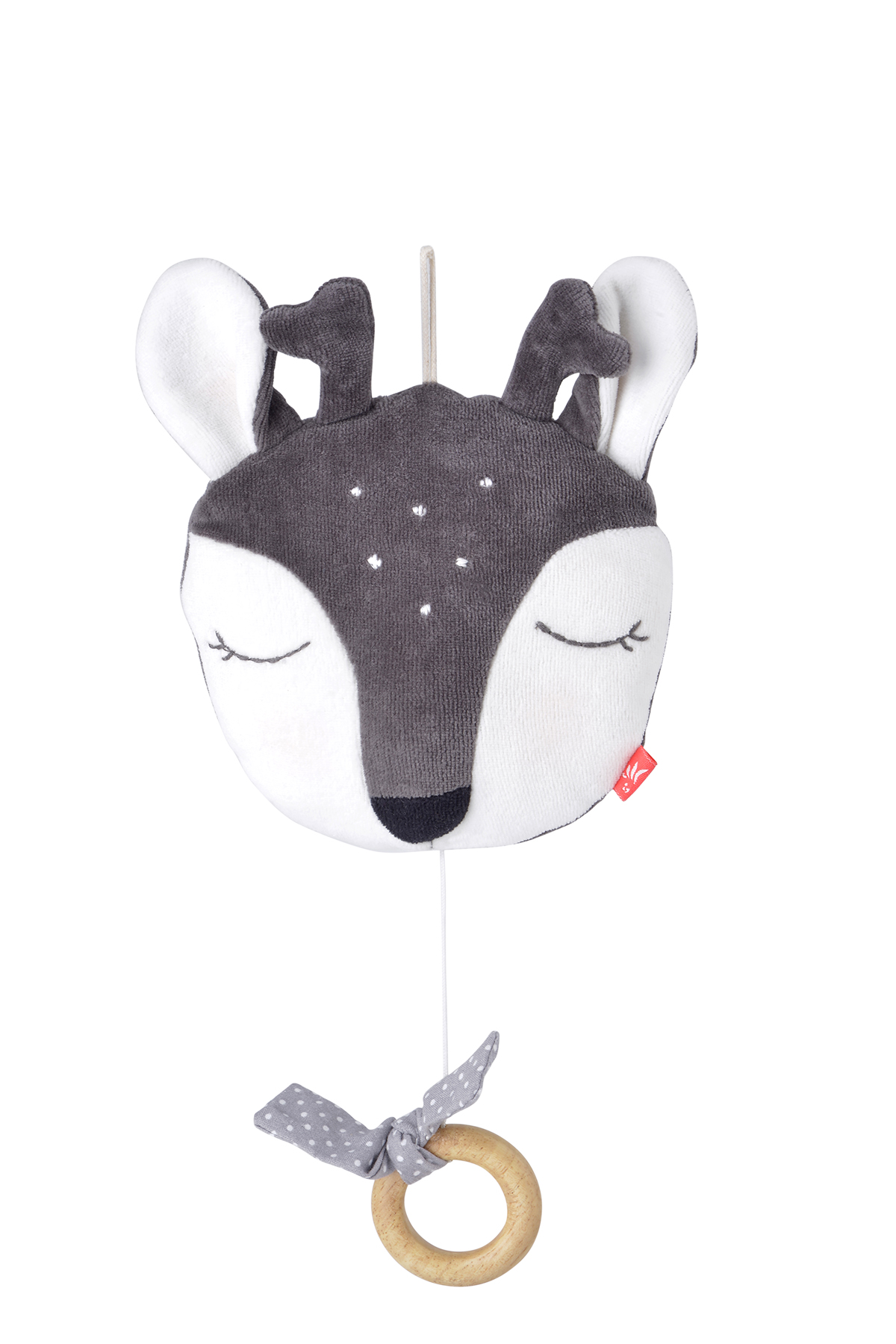 Lot de 3 Boîtes à musique cerf faon