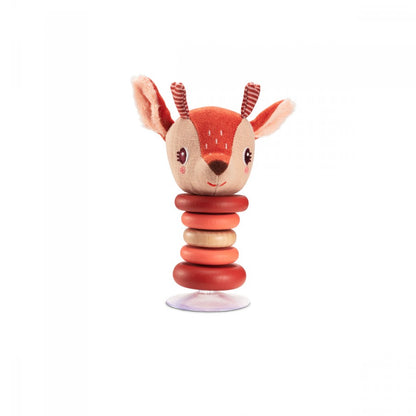 Lot de 3 Hochets swing a ventouse Stella