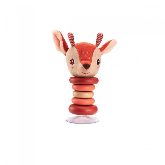 Lot de 3 Hochets swing a ventouse Stella