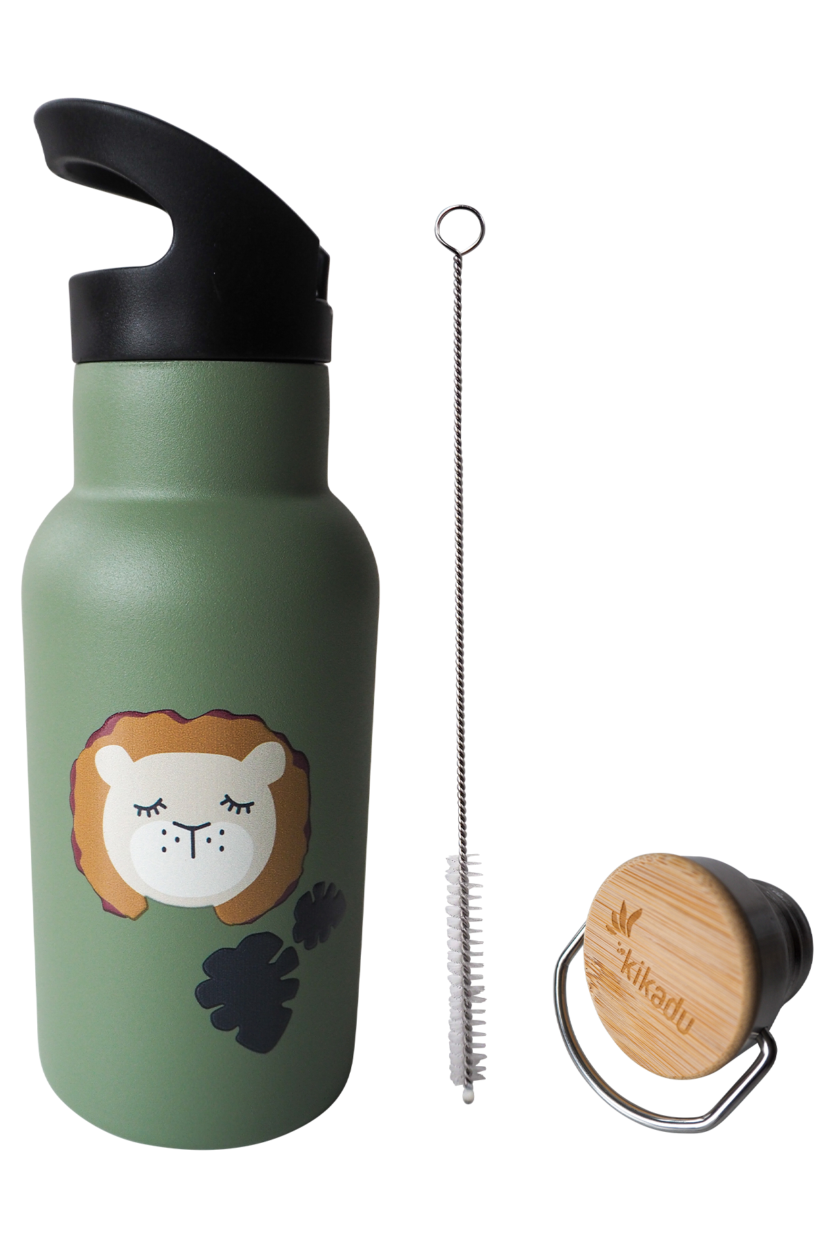 Lot de 3 Gourdes Lion Olive (VE3)