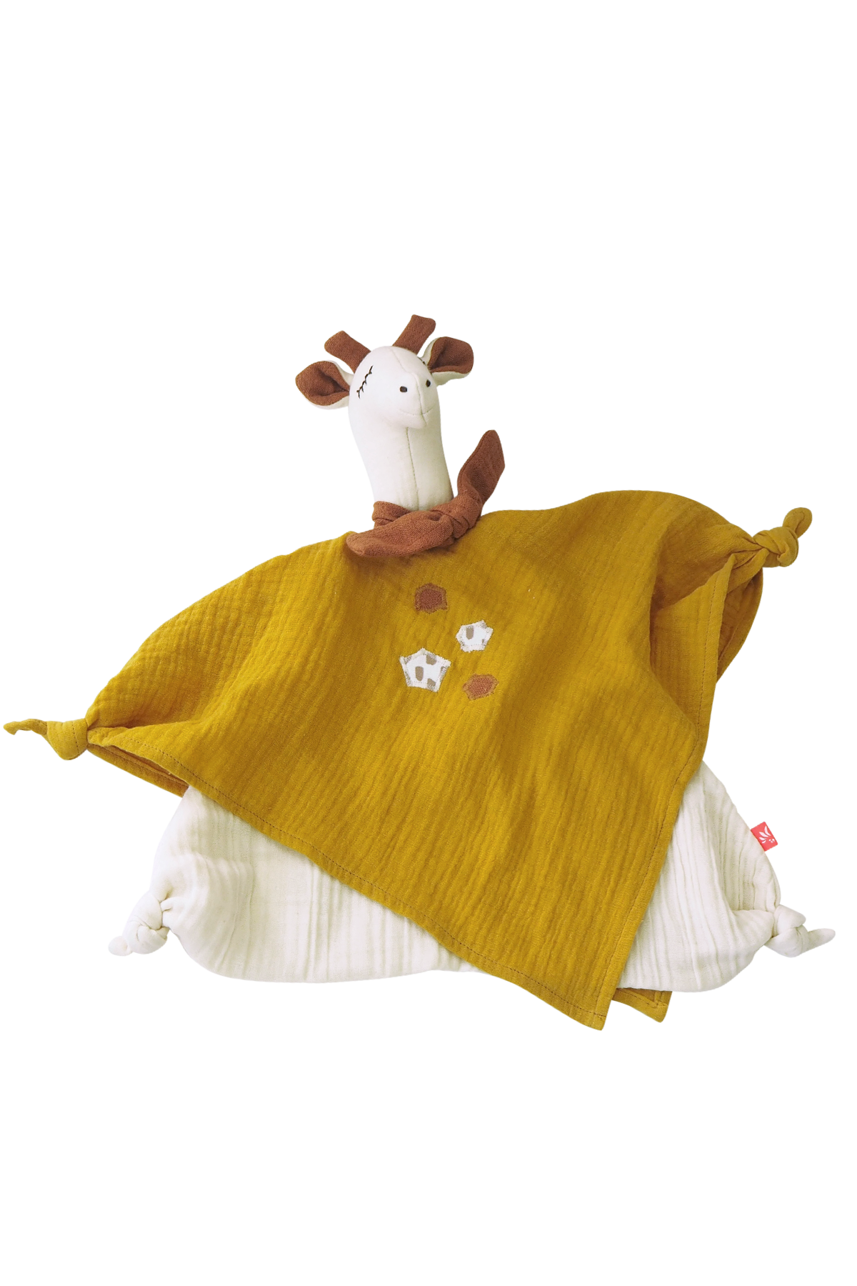 Lot de 3 Serviettes poupée girafe