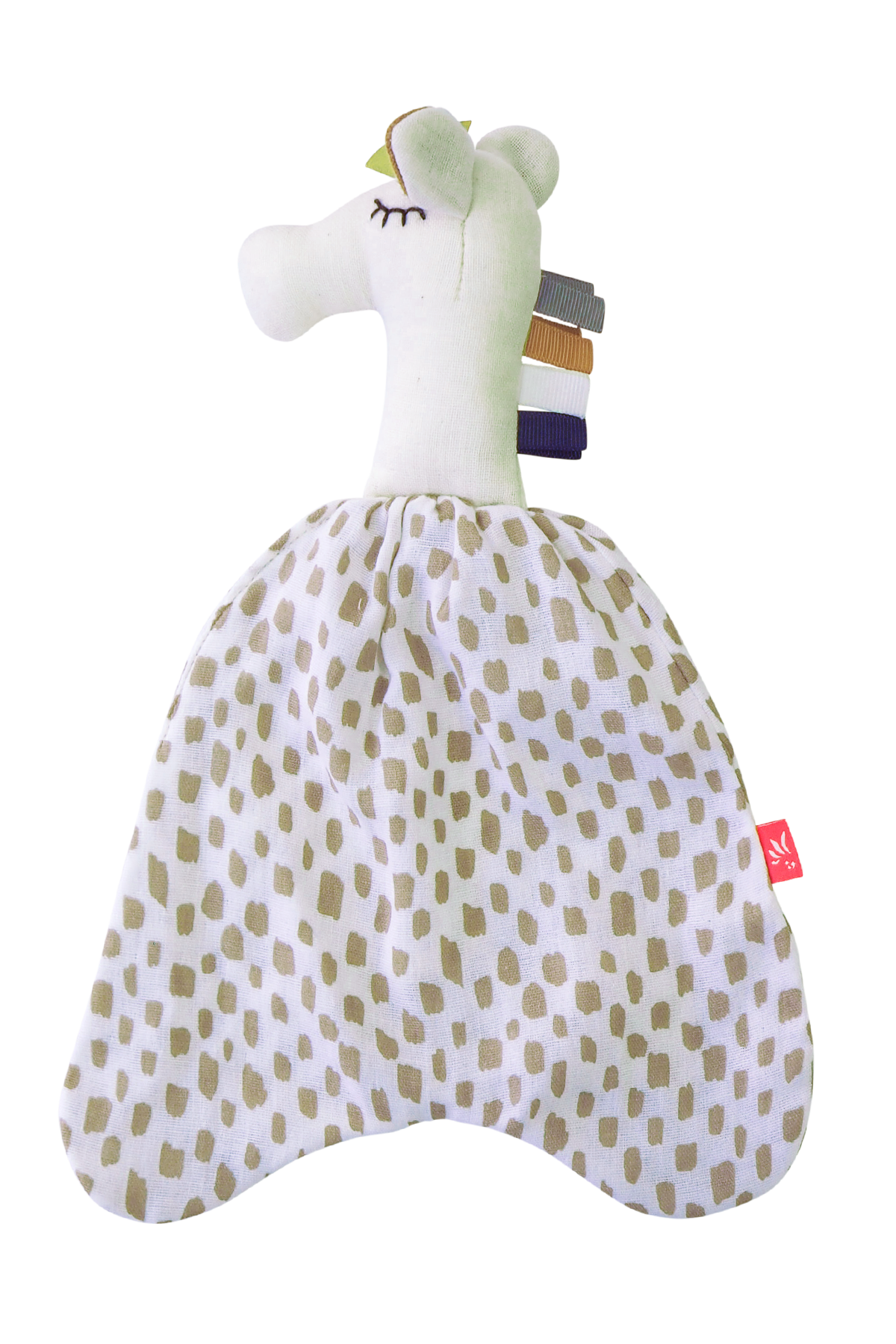 Lot de 3 Taches de girafe de poupée de serviette simple