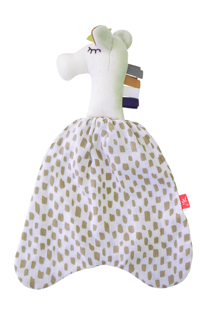 Lot de 3 Taches de girafe de poupée de serviette simple