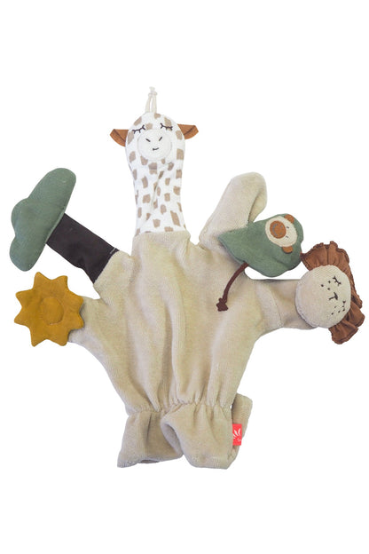 Lot de 3 Gants d'activité Girafe