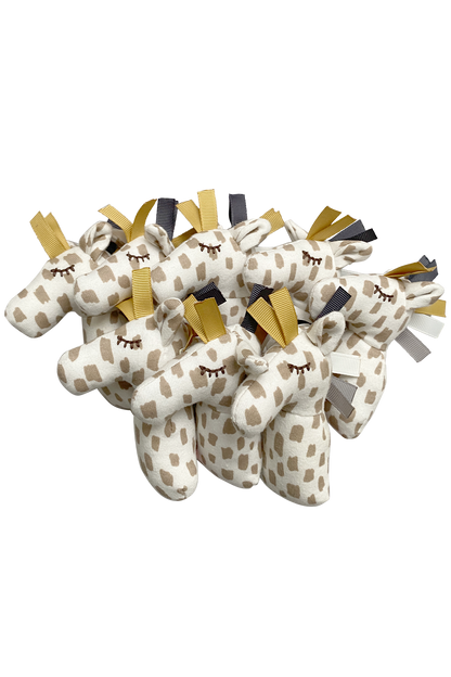 Lot de 8 Mini girafes jouets à saisir (VE8)
