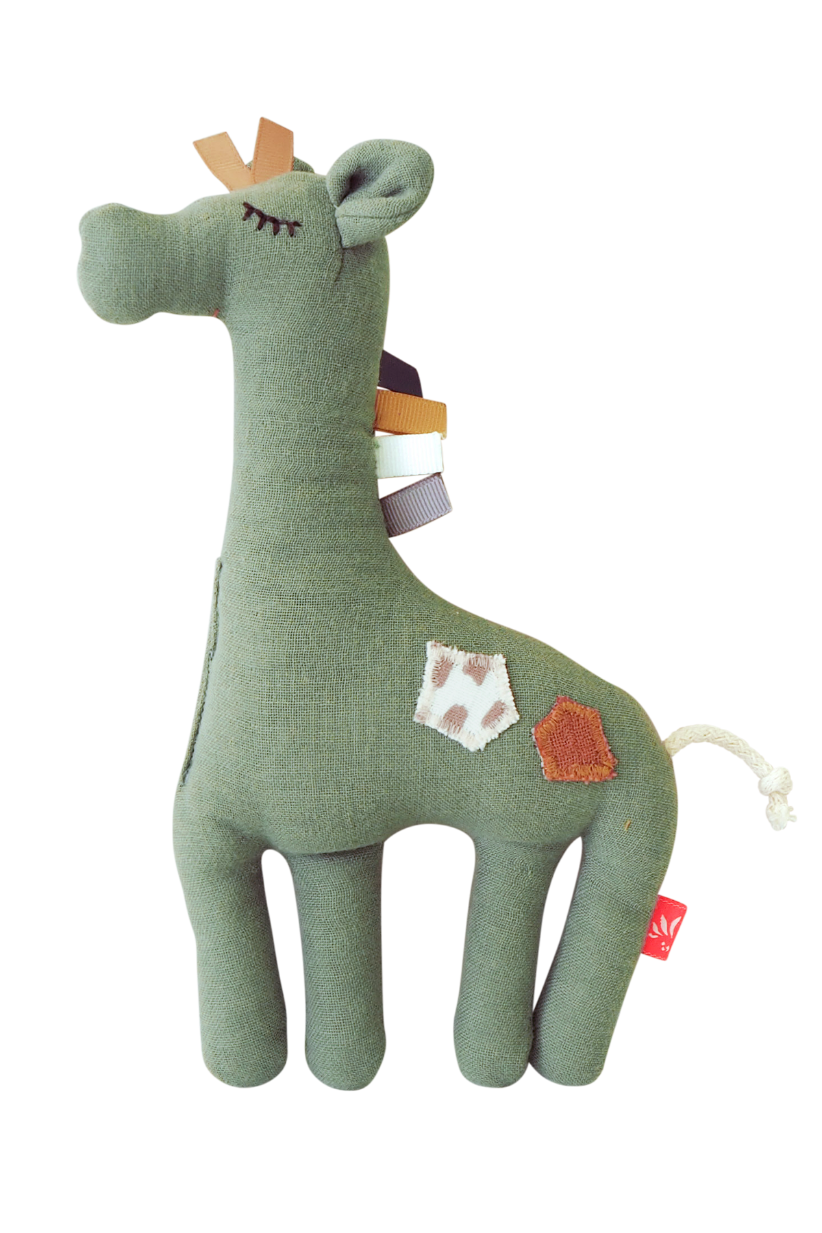 Lot de 3 Jouets à saisir girafe olive