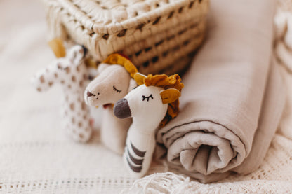 Lot de 3 Mini Jouets de saisie Zèbre