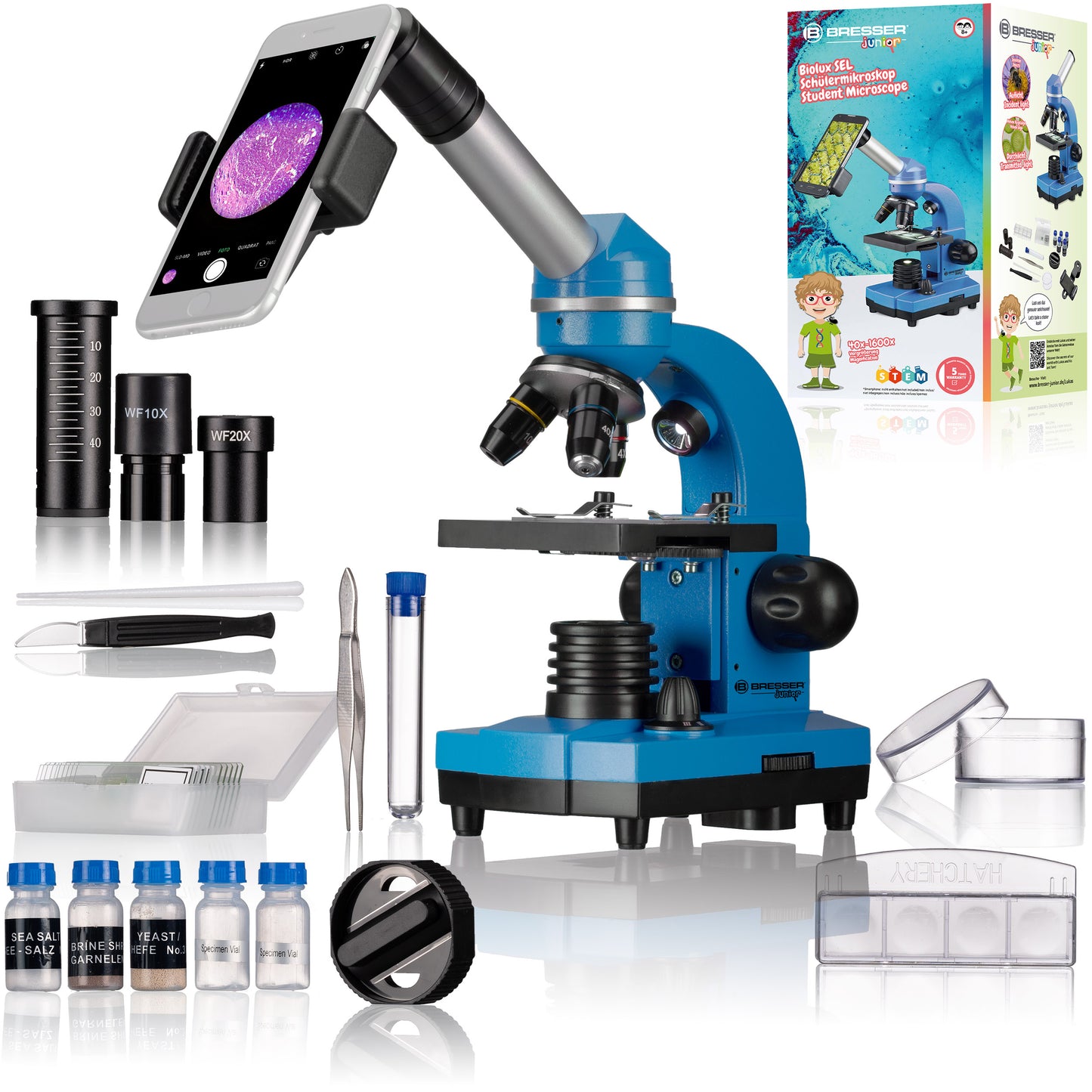 Microscope étudiant Biolux SEL - vert