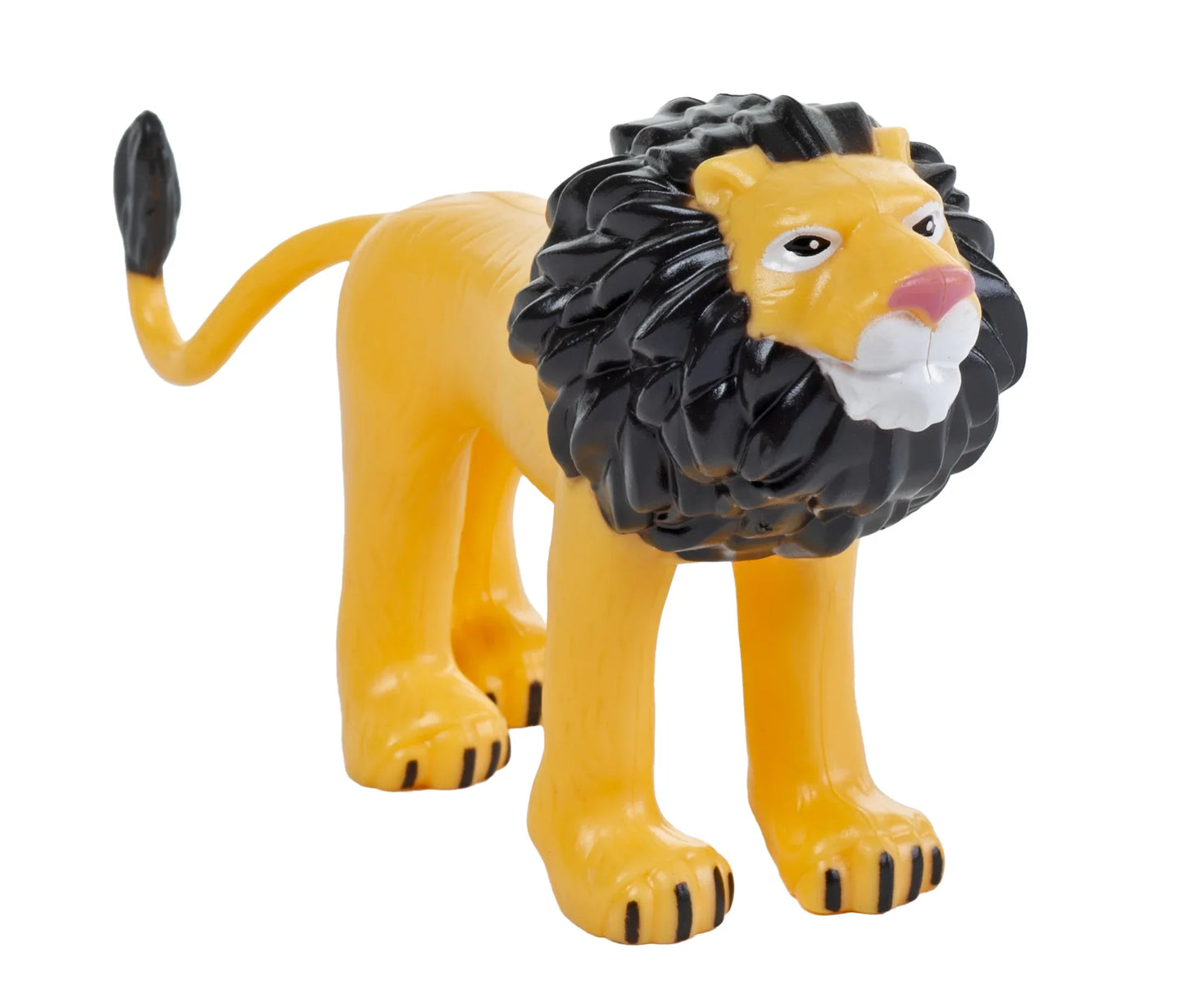 Lot de 8 Lions en bioplastique