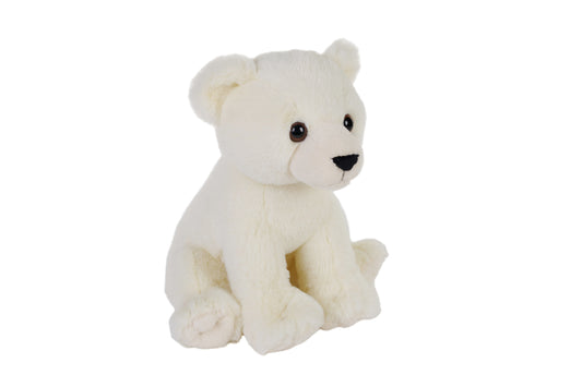 Lot de 4 mini ours polaires Earthkins  (25 cm)