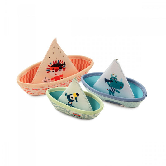 Lot de 3 Bateaux flottants jungle (x3)