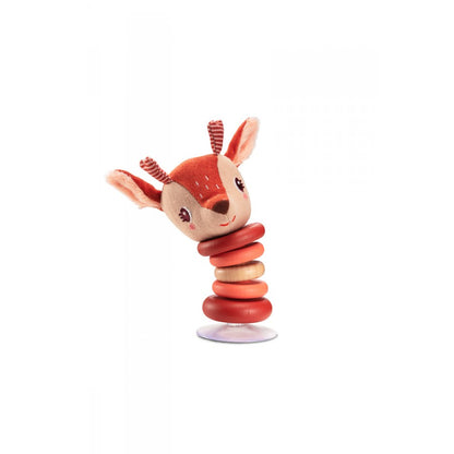 Lot de 3 Hochets swing a ventouse Stella