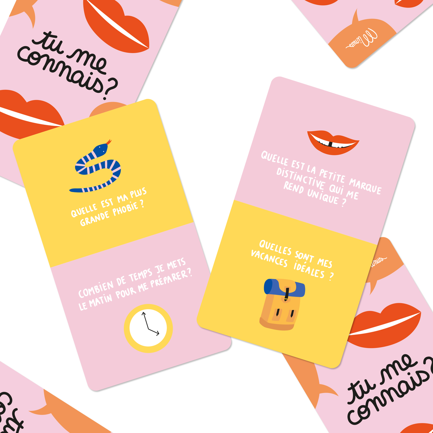 Tu me connais ? - 25 cartes pour tester si on se connait si bien que ça !