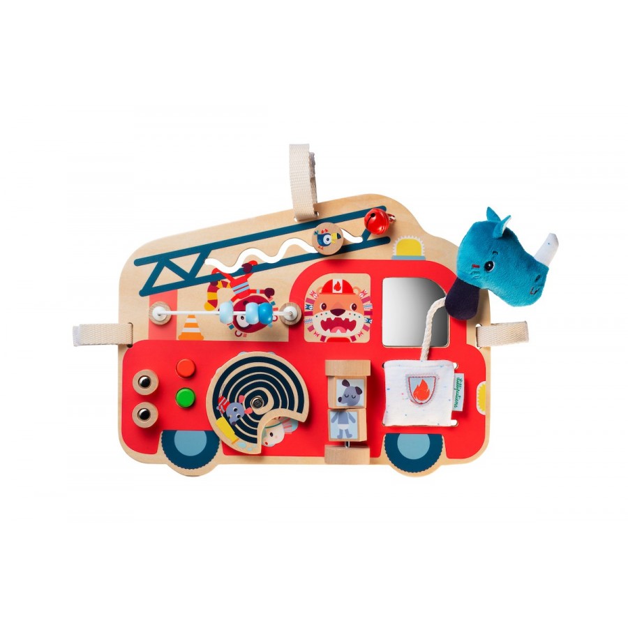 Lot de 2 Panneaux d'activites Camion de Pompier