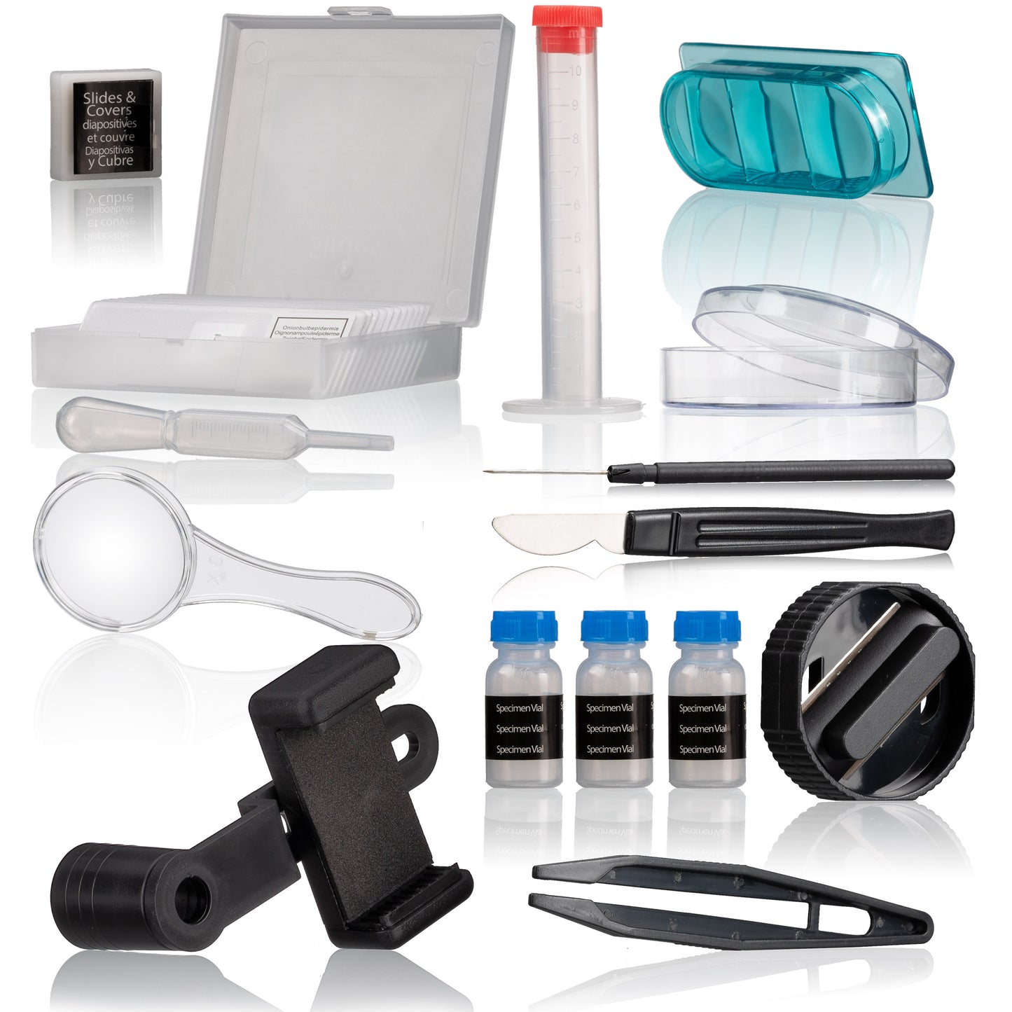 Kit de microscope 40x-640x