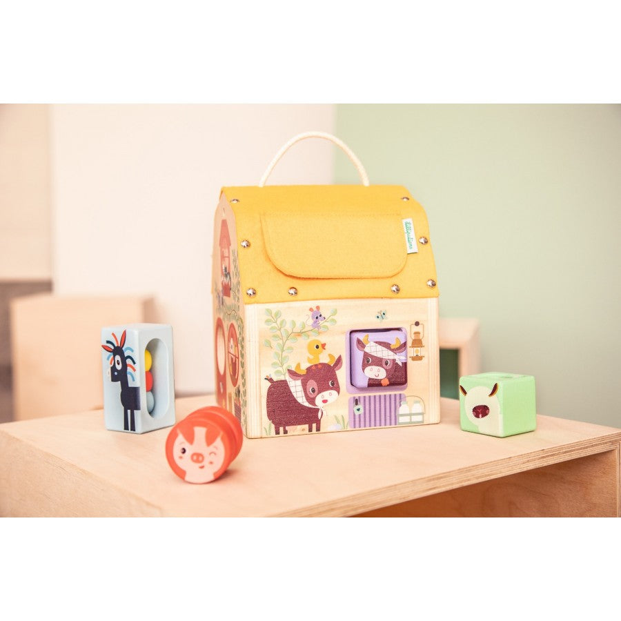 Lot de 2 Maisons sonores à formes