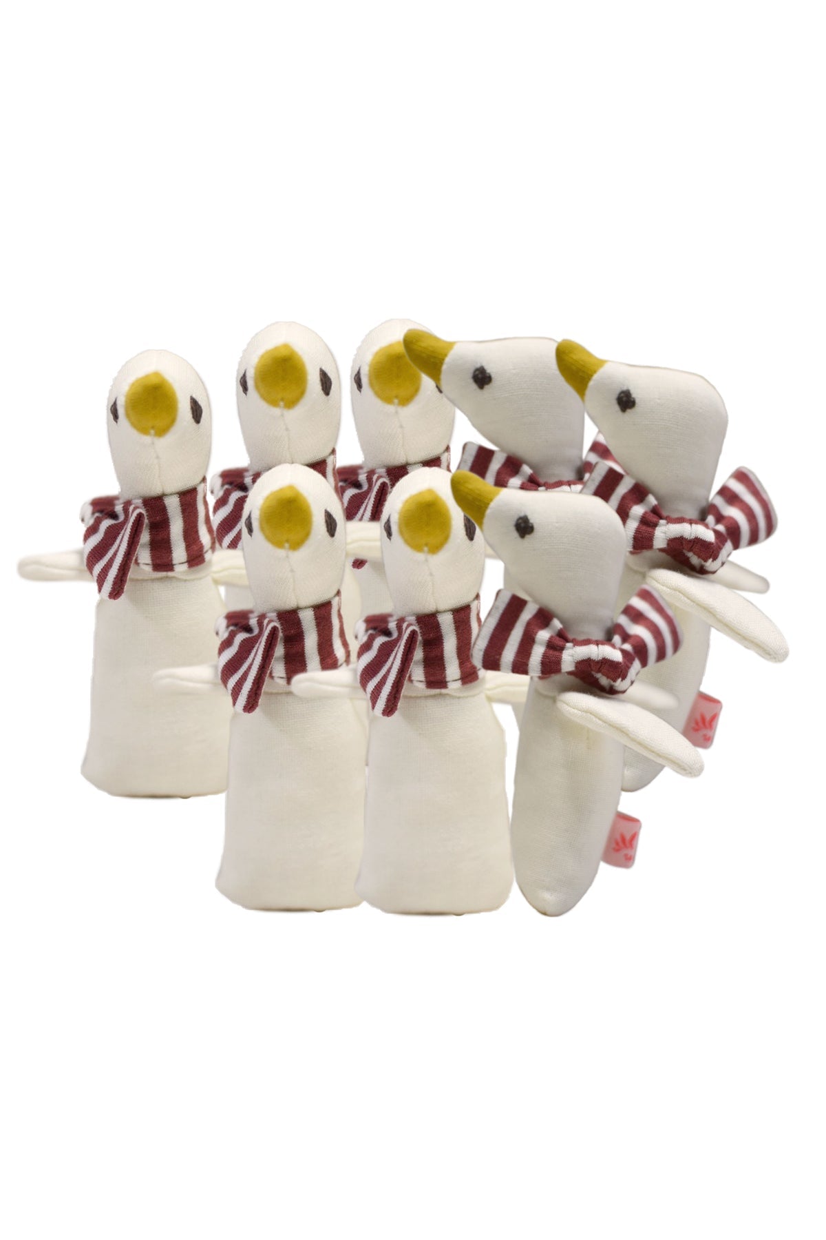 Lot de 8 Mini Jouets de saisie Oie