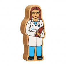 Docteur naturel blanc et bleu