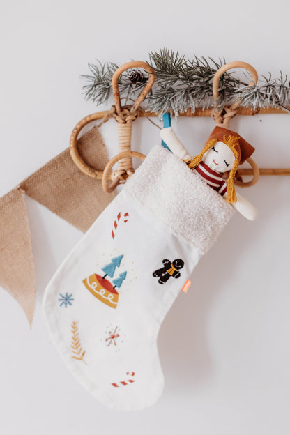 Lot de 3 Boules à neige Botte de Pere Noel 2025