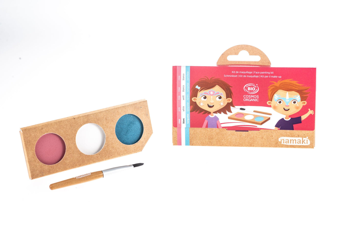 Kit de maquillage 3 couleursPrincesse & Licorne