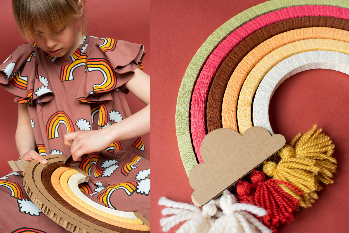 DIY arc en ciel automne