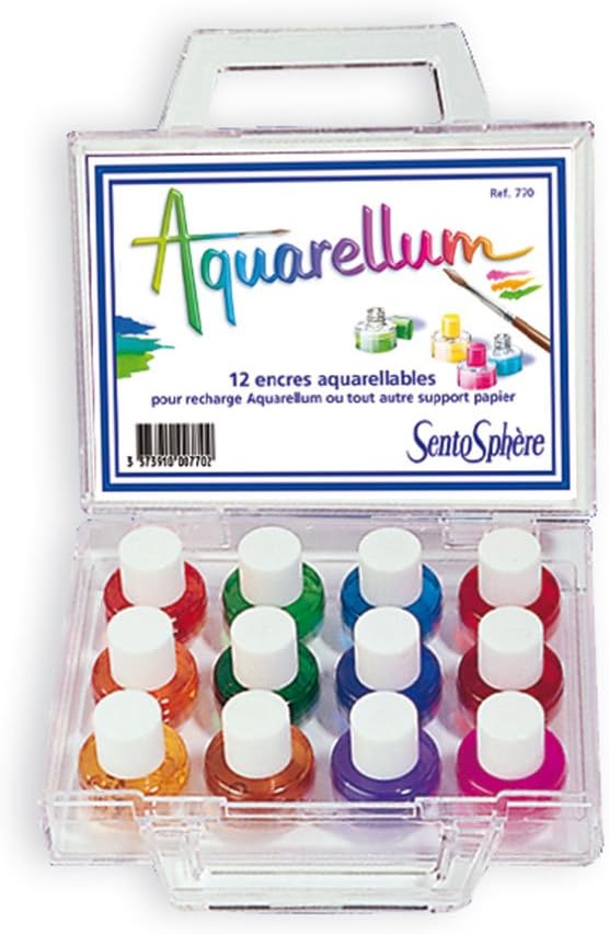 Aquarellum -  Valisette 12 Encres