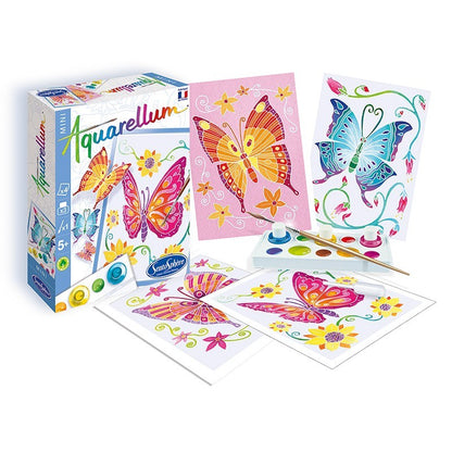 Mini Aquarellum - Papillons