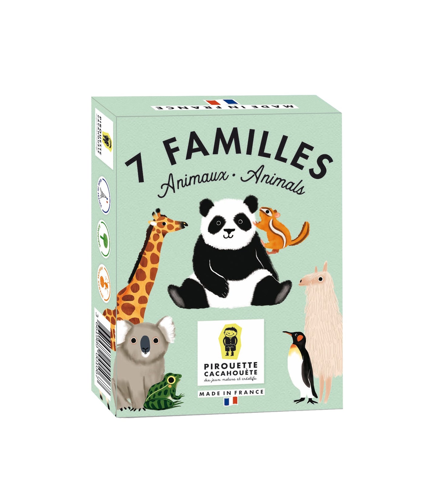 SEPT FAMILLES ANIMAUX DU MONDE