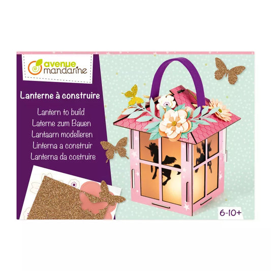 Boîte créative, Lanterne à construire, Licornes