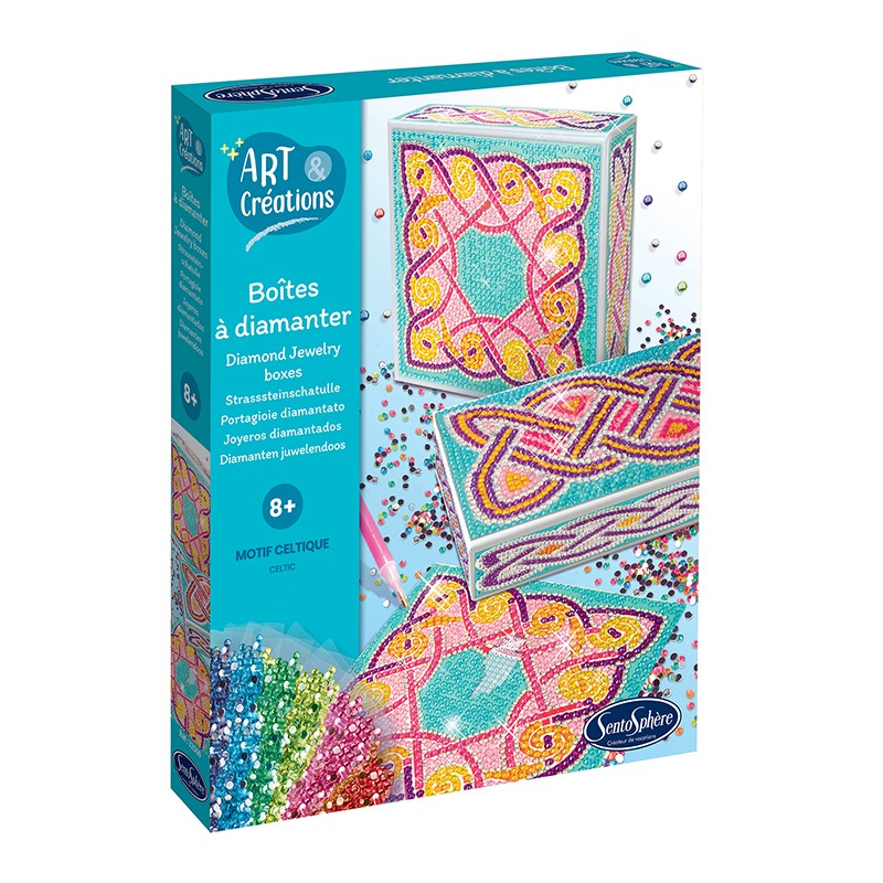 Boîtes à bijoux - Motifs Celtiques