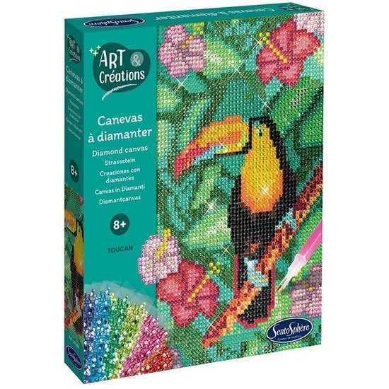 Canevas à Diamanter - Toucan
