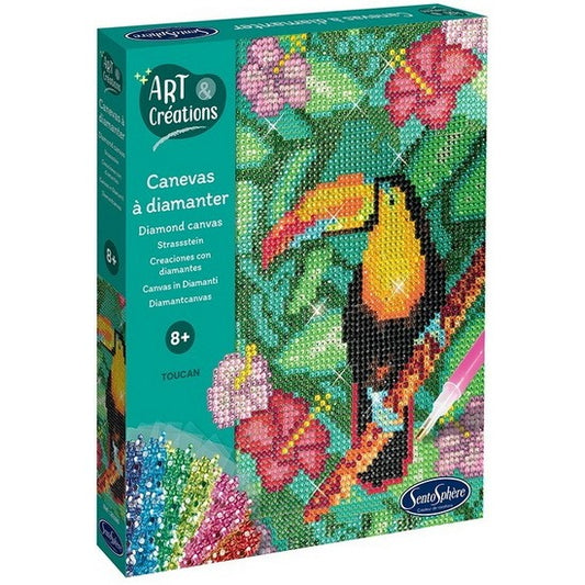 Canevas à Diamanter - Toucan