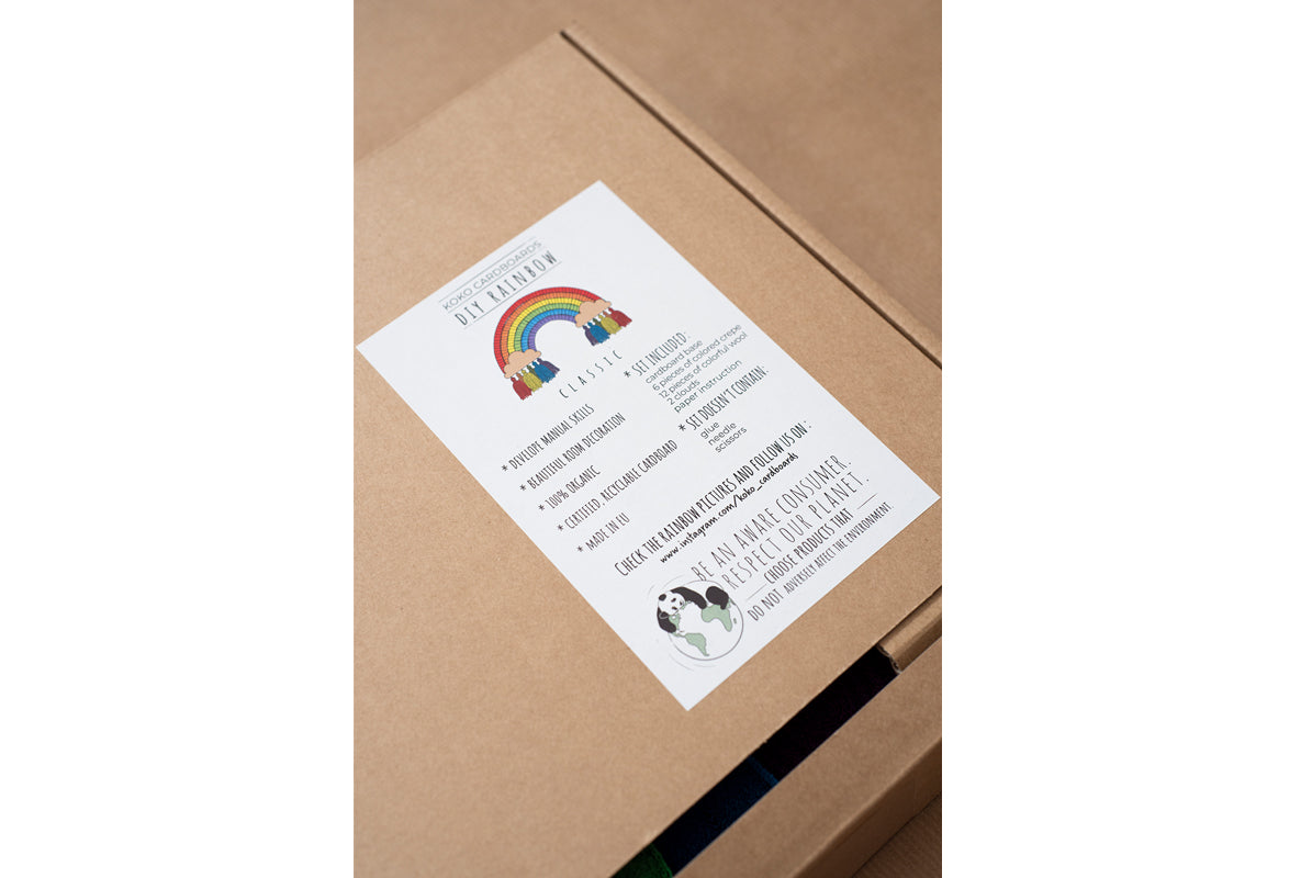 - DIY arc en ciel classique par :